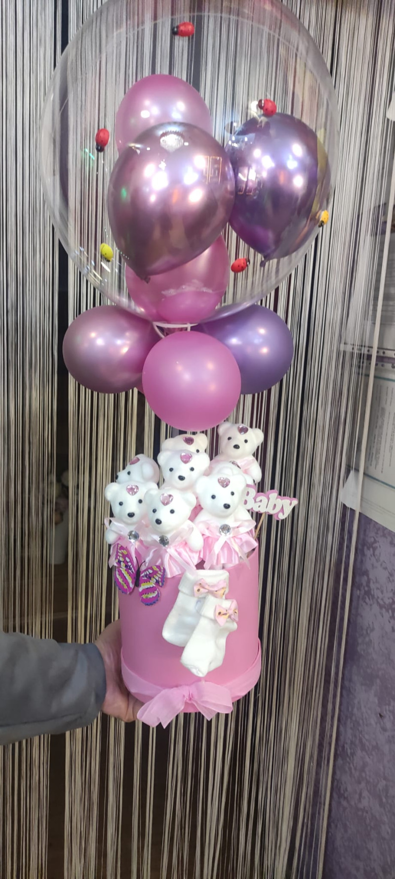 KIZ BEBEK BALONLU
